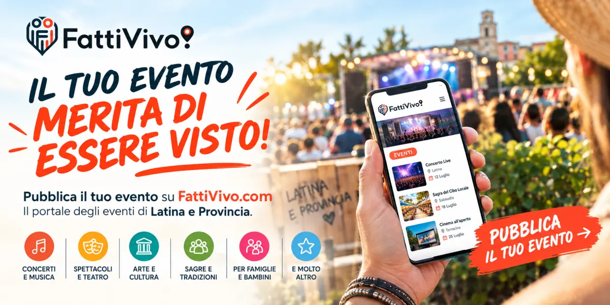 Pubblica il tuo Evento su FattiVivo