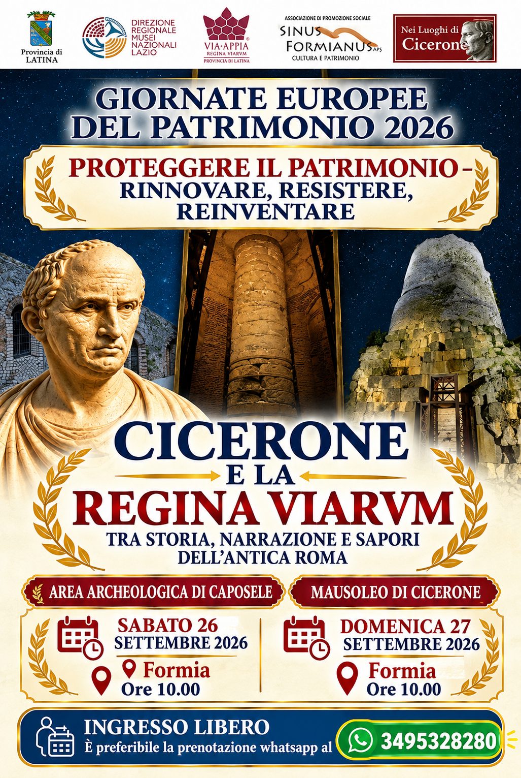 Cicerone e la Regina Viarum