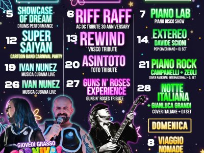 El Paso Febbraio Live 2026 - Calendario Completo Musica e Spettacoli