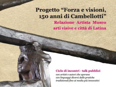 Forza e visioni, 150 anni di Cambellotti - Relazione artista museo