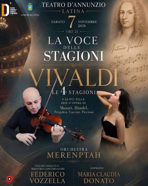 La voce delle stagioni - Vivaldi, Le 4 Stagioni
