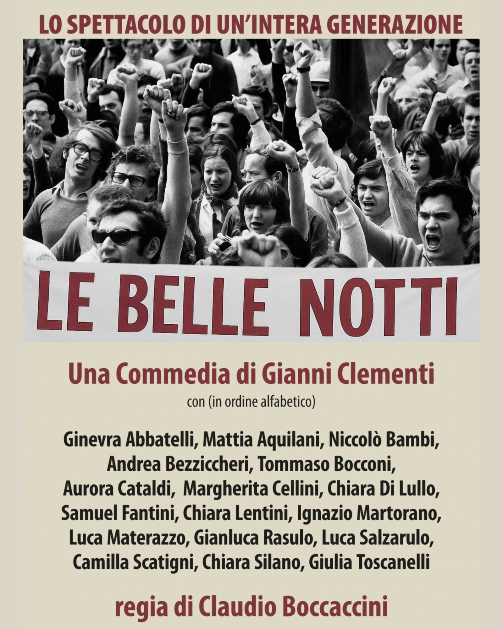 Le belle notti - commedia di Gianni Clementi al Teatro Moderno