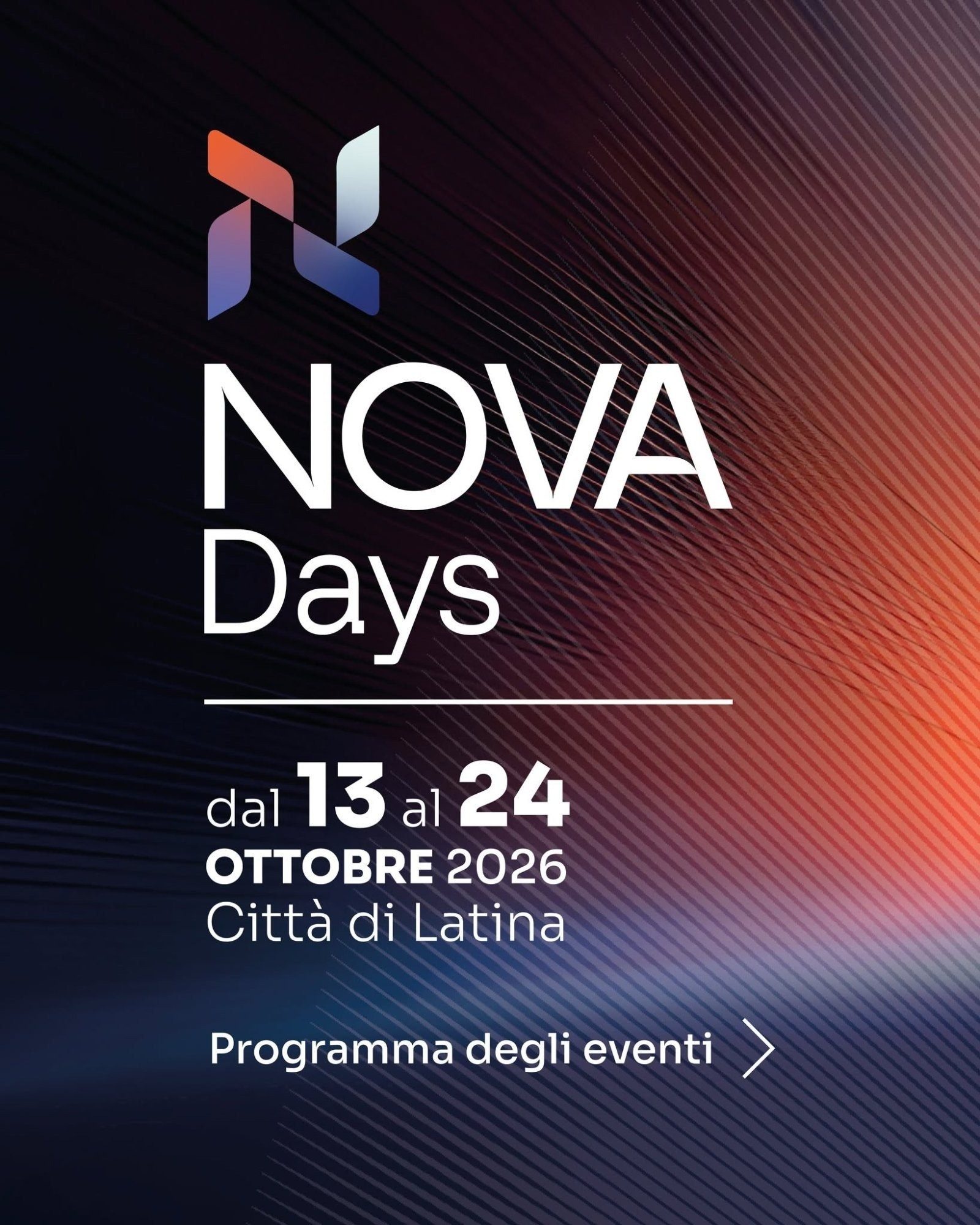 Nova Days 2026 - Qui e oltre: festival dell'innovazione a Latina