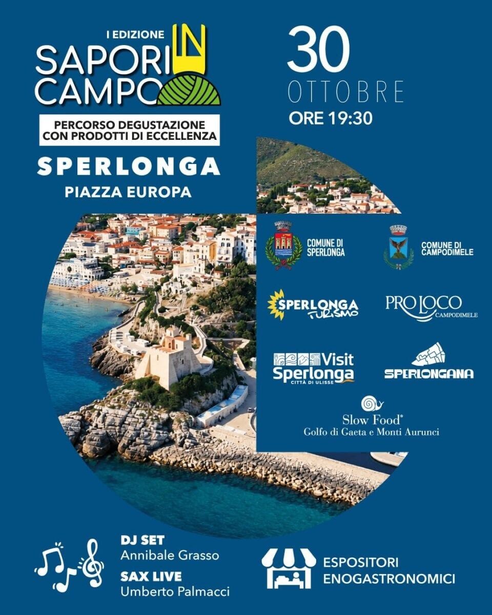 Sapori in Campo a Sperlonga - percorso degustazione con prodotti di eccellenza