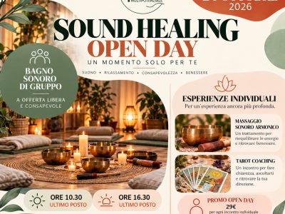 Sound Healing Open Day - Bagno sonoro di gruppo