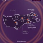Borgo Lepino Food Festival Sermoneta 2025 - mappa