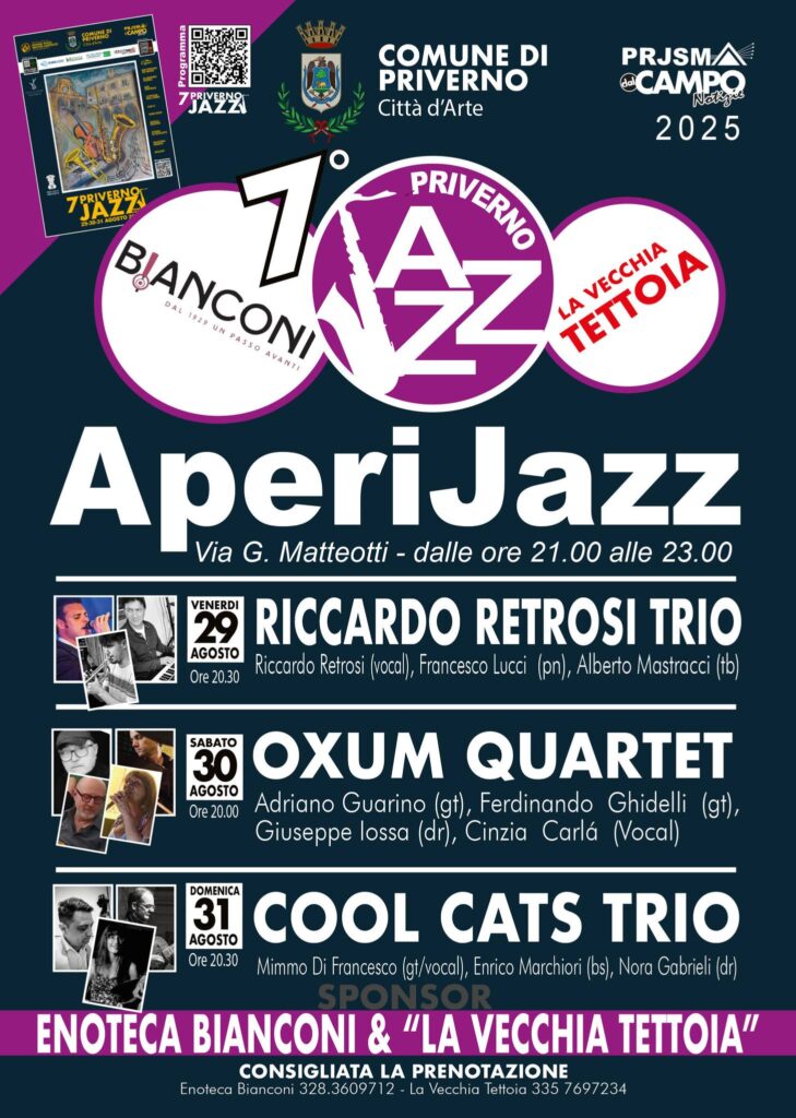 Priverno Jazz 2025 - Bianconi