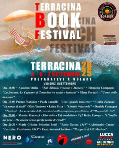 Terracina Book Festival 2025 - XVI Edizione - programma venerdi 5 settembre