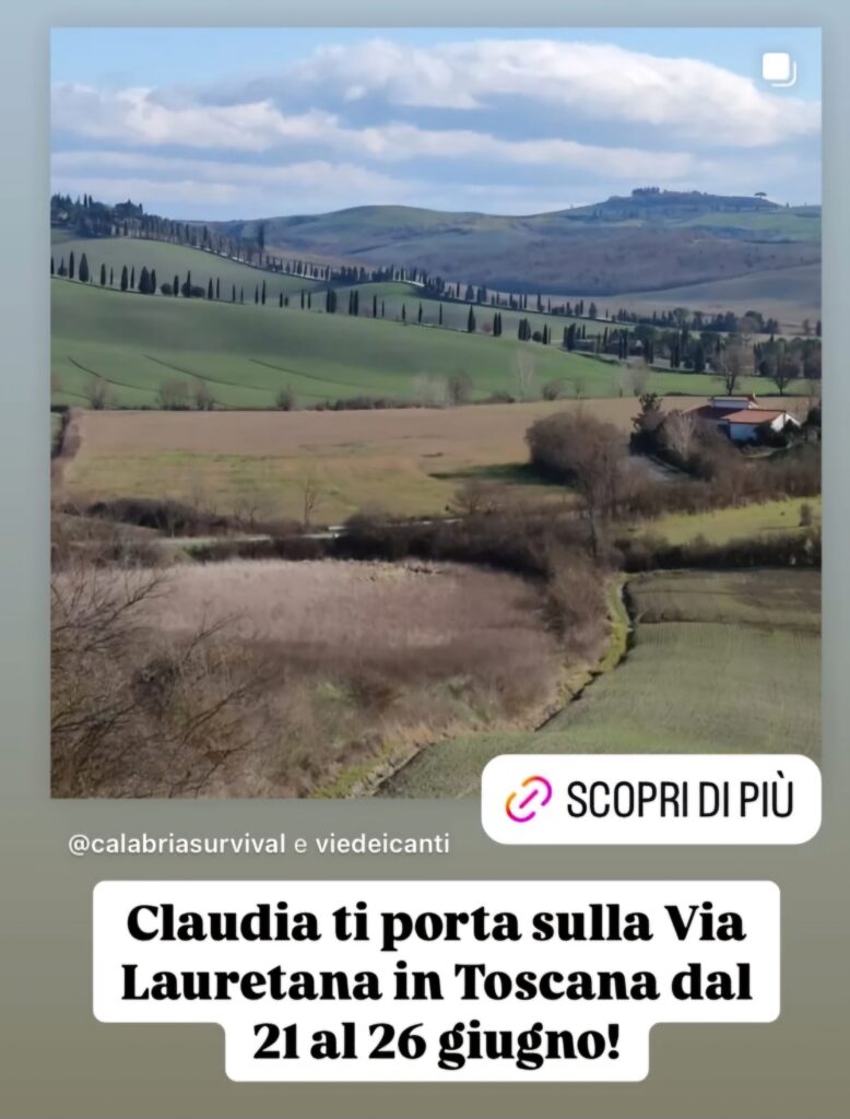 Da Siena a Cortona - La via Lauretana Toscana