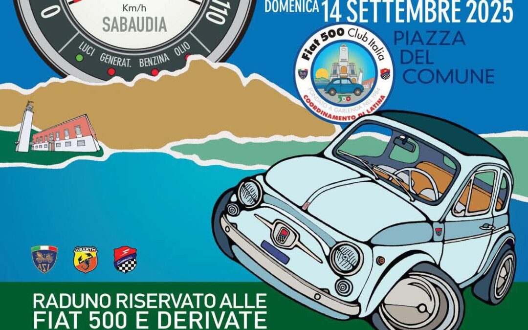 17° Raduno Fiat 500 e Derivate a Sabaudia