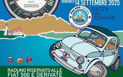 17° Raduno Fiat 500 e Derivate a Sabaudia