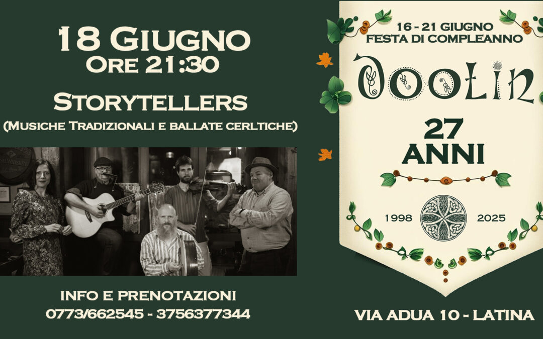 27 anni di Doolin – STORYTELLERS