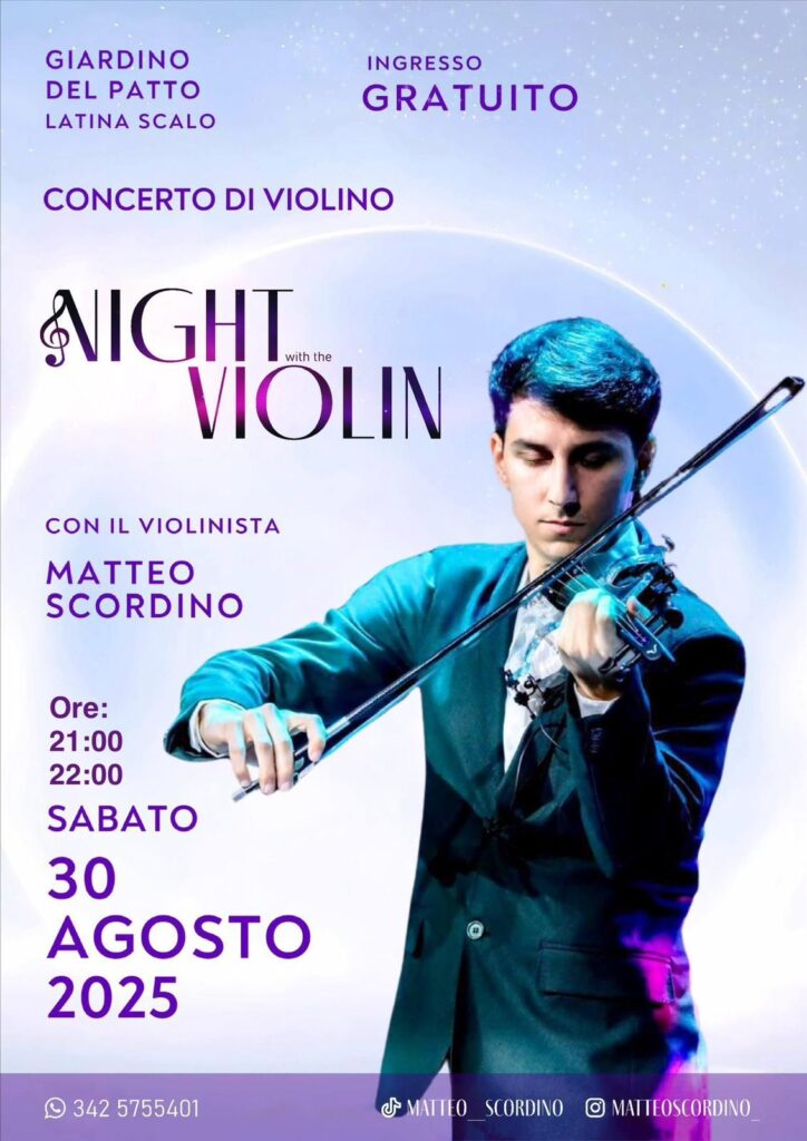A Night with the Violin con Matteo Scordino