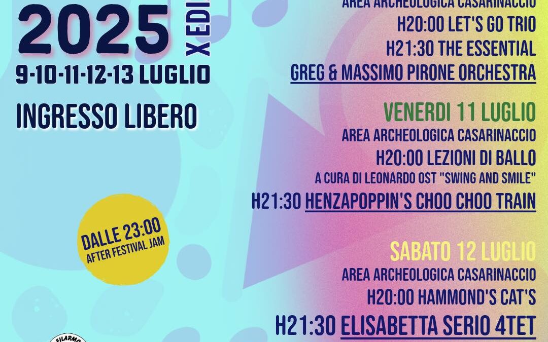 Ardea Jazz 2025 – X Edizione