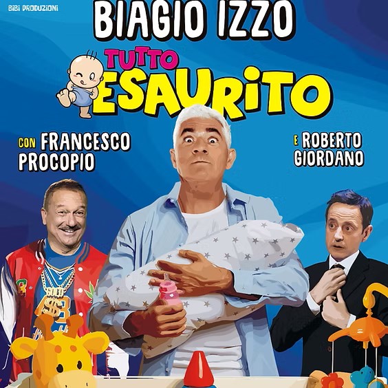 Biagio Izzo “Tutto Esaurito” – Fogliano Arena 2025
