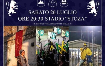 Cori Palio di Sant’Oliva 2025 – Atto Finale del Carosello Storico dei Rioni