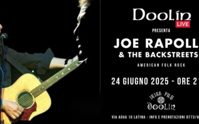 Doolin Live – Joe Rapolla (USA) & The Backstreets