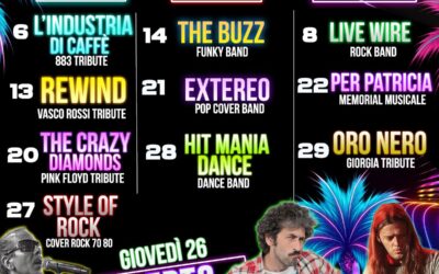 El Paso Summer Giugno 2025 – Rassegna Musicale e Spettacolo