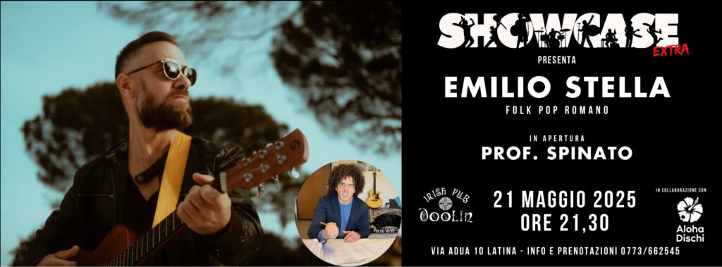 Emilio Stella + Prof. Spinato Live - Showcase Extra Irish Pub Doolin