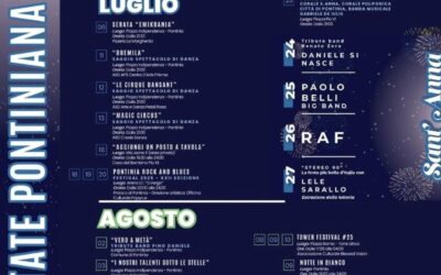 Estate Pontiniana 2025 – Rassegna Completa