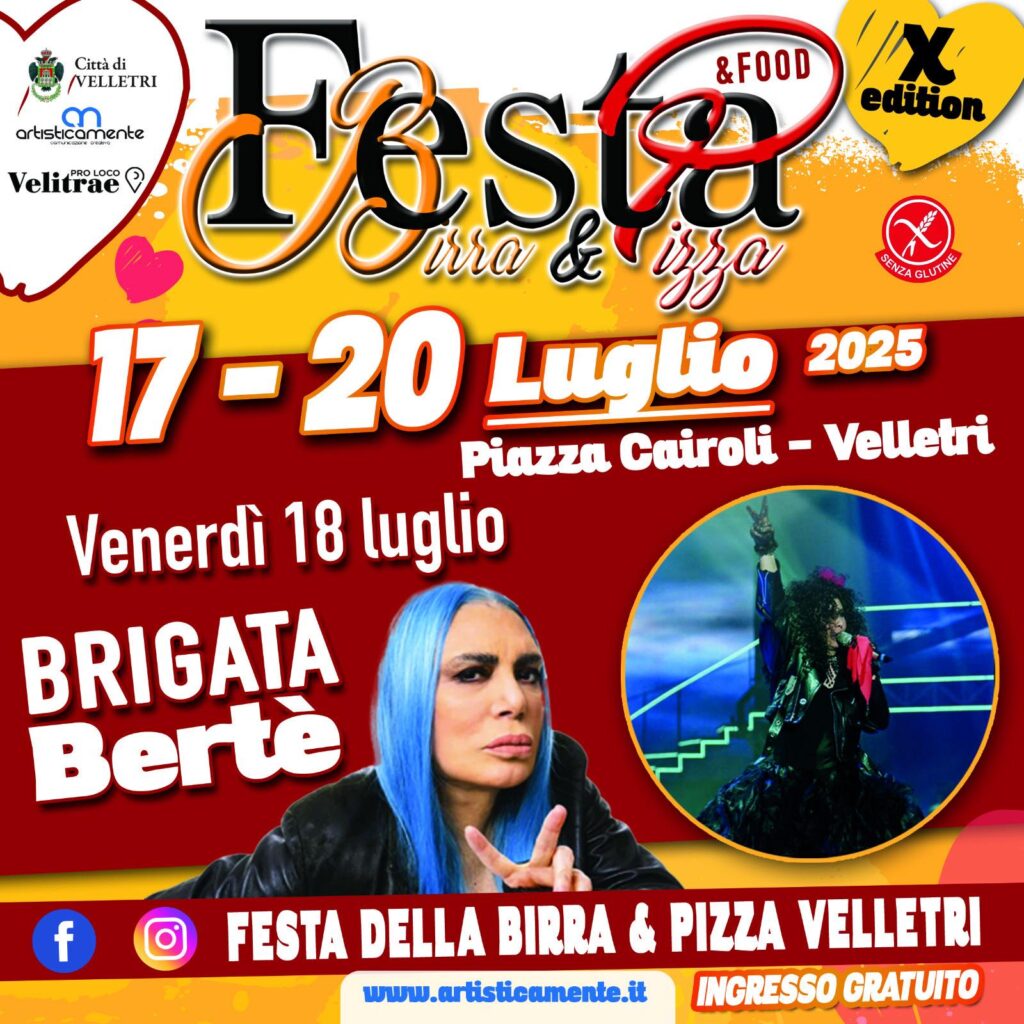 Festa della Birra & Pizza Velletri 2025