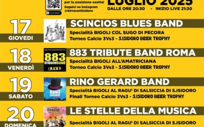 15^ Festa della Birra di Sant’Isidoro Sabaudia 2025