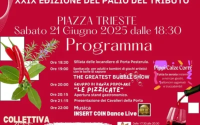 Festa di Porta Posterula 2025 – XXIX Edizione del Palio del Tributo di Priverno