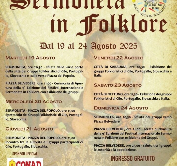 Festival Internazionale Sermoneta in Folklore 2025