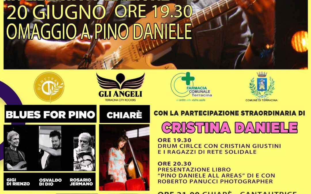 Festival Musica in Libertà IV Edizione – Omaggio a Pino Daniele