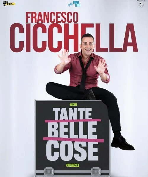 Francesco Cicchella “Tante Belle Cose” all’Arena del Mare di Sabaudia