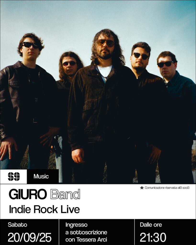 GIURO Band - Indie Rock Live + parcosanmarco Opening Act