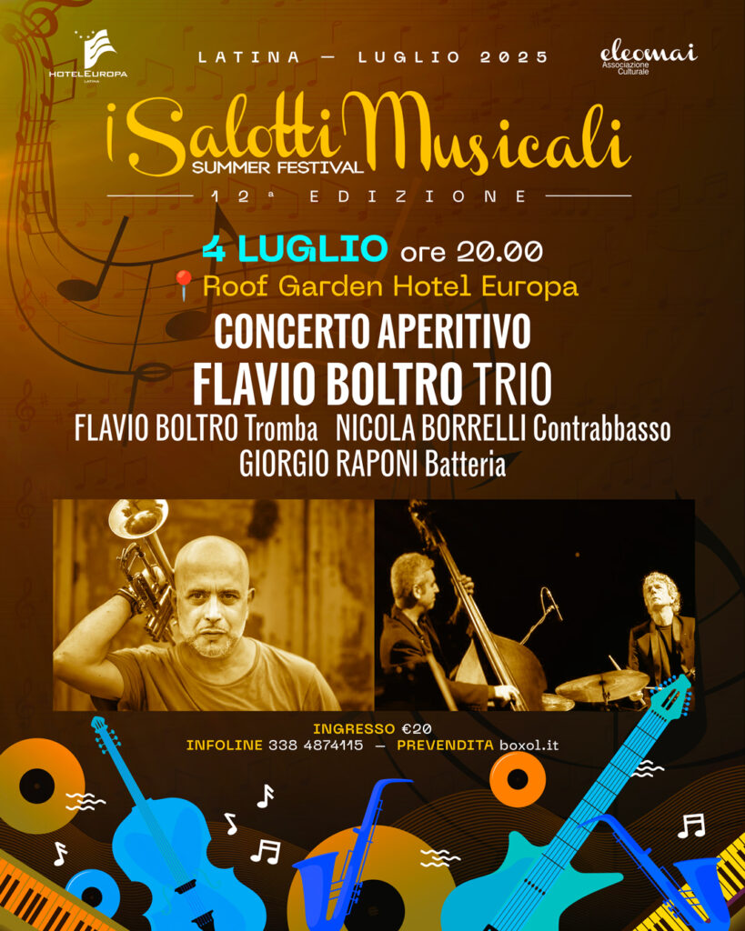 I Salotti Musicali - Concerto Aperitivo Flavio Boltro Trio