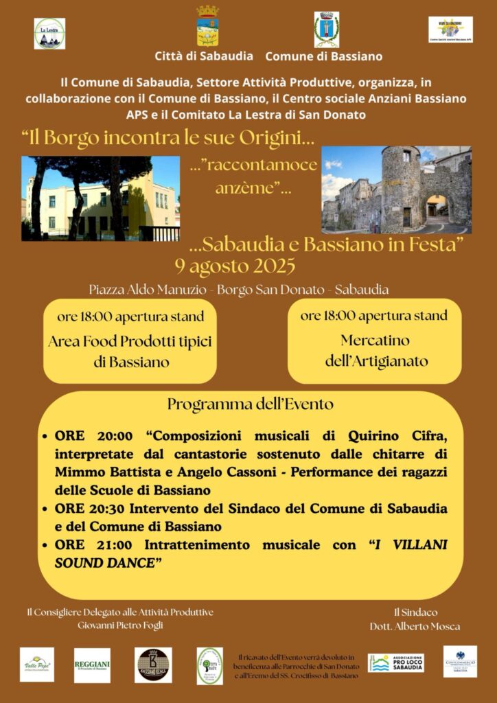 Il Borgo incontra le sue Origini