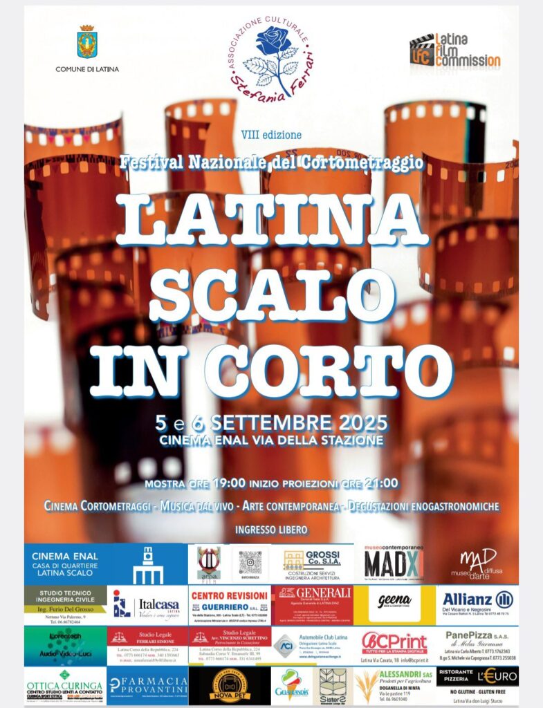 Latina Scalo in Corto 2025 - VIII Festival Nazionale del Cortometraggio