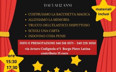 MAGIC – Laboratorio di Magia per Bambini a Latina