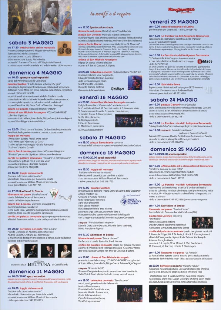 Maggio Sermonetano 2025