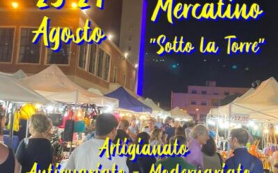 Mercatino ‘Sotto la Torre’ a Sabaudia – Antiquariato, Modernariato e Vintage