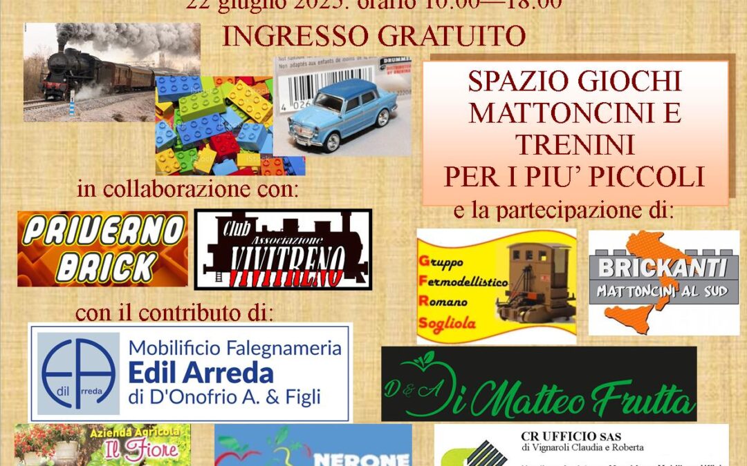 Mostra scambio Modellismo, Mattoncini e tanto altro 2025