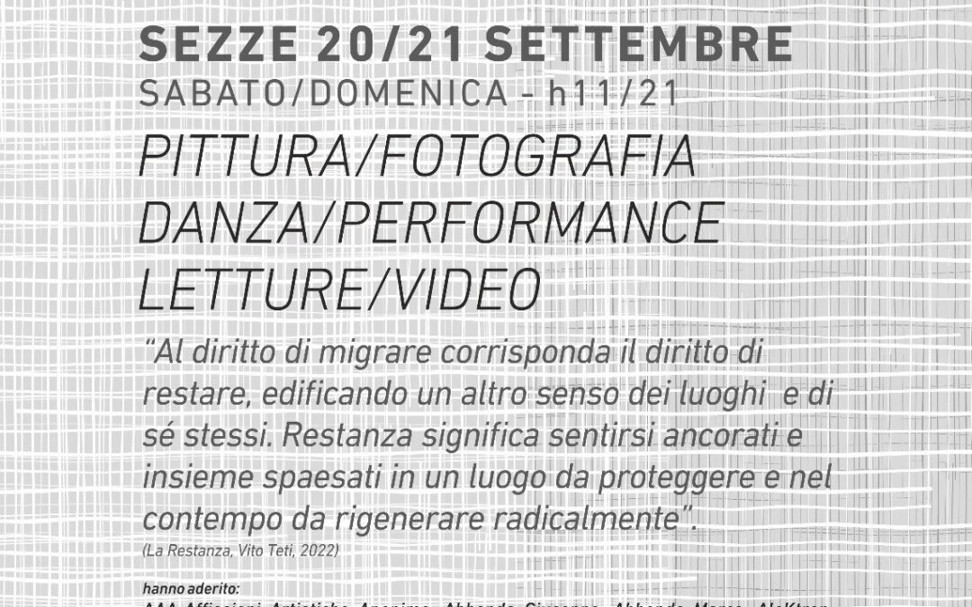 N’drui – Arte diffusa nel territorio 2025 a Sezze