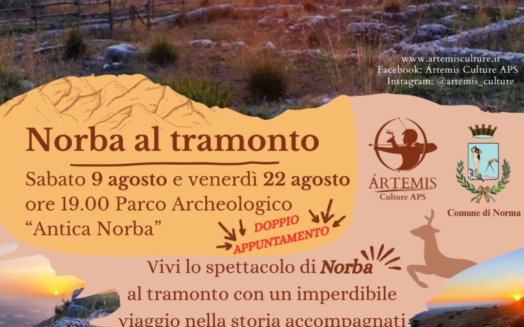 Norba al tramonto – Visite guidate al Parco Archeologico