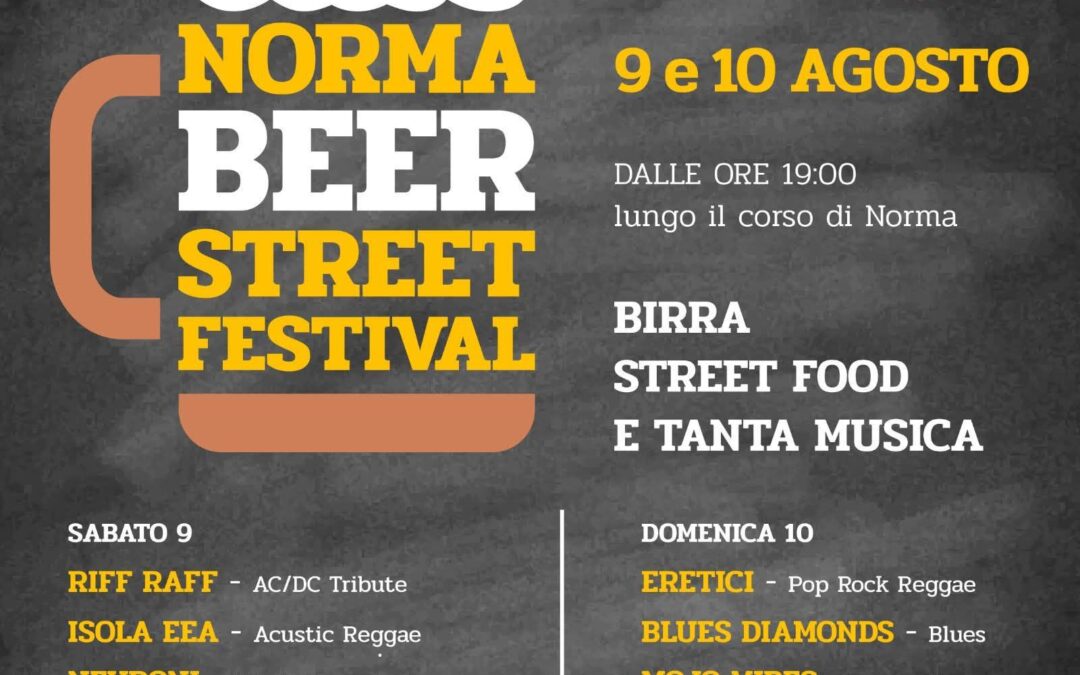 Norma Beer Street Festival 2025