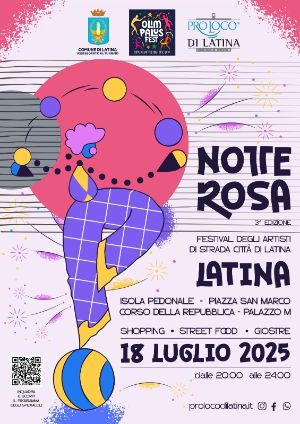Notte Rosa 2025 Latina