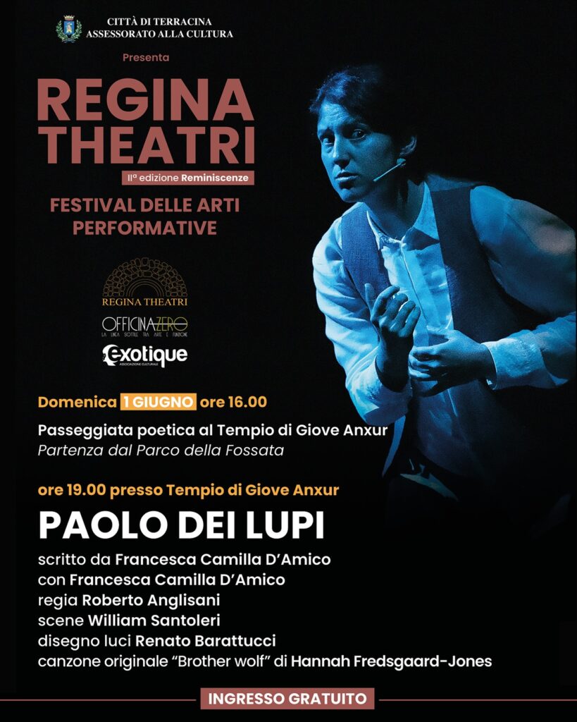 Passeggiata Poetica al Tempio di Giove Anxur e Teatro con "PAOLO DEI LUPI"