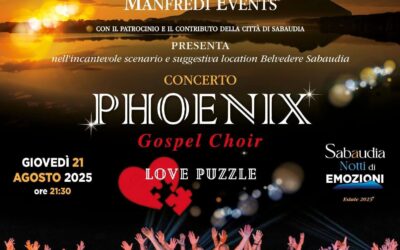 Phoenix Gospel Choir “Love Puzzle” a Sabaudia