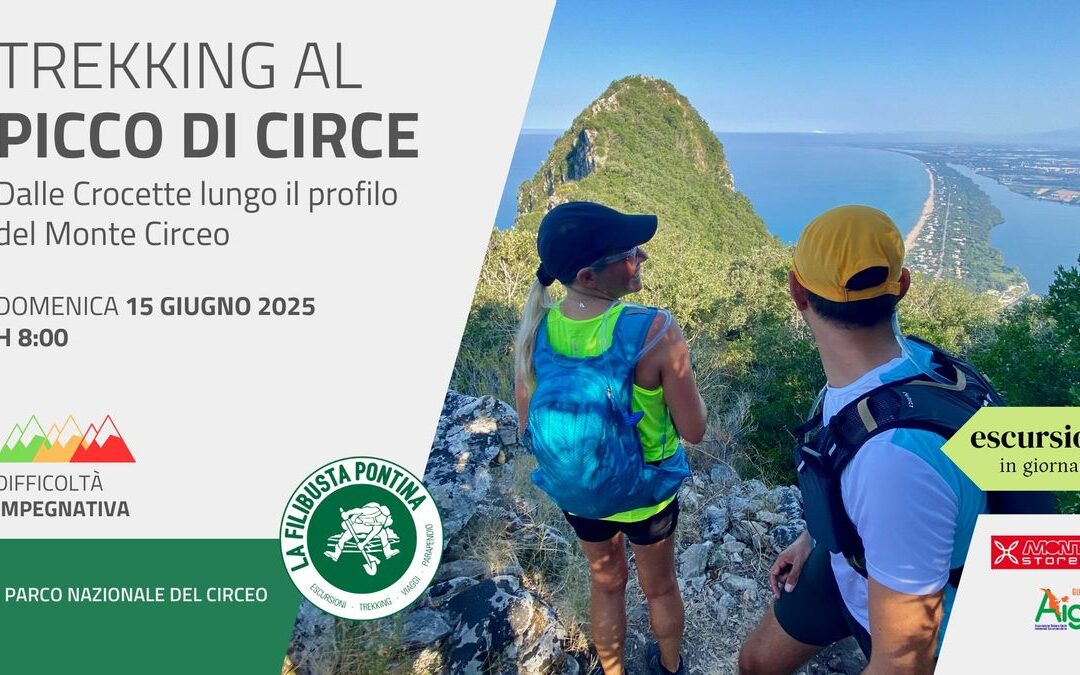 Picco di Circe – Trekking dalle Crocette lungo il profilo del Monte Circeo
