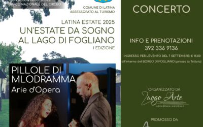 Pillole di Melodramma: Arie d’Opera al Lago di Fogliano