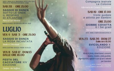 Priverno Estate 2025 – Eventi di Giugno e Luglio