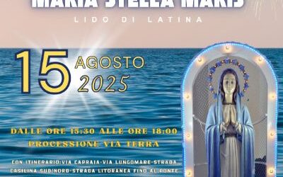 Processione di Maria Stella Maris a Latina – Ferragosto 2025