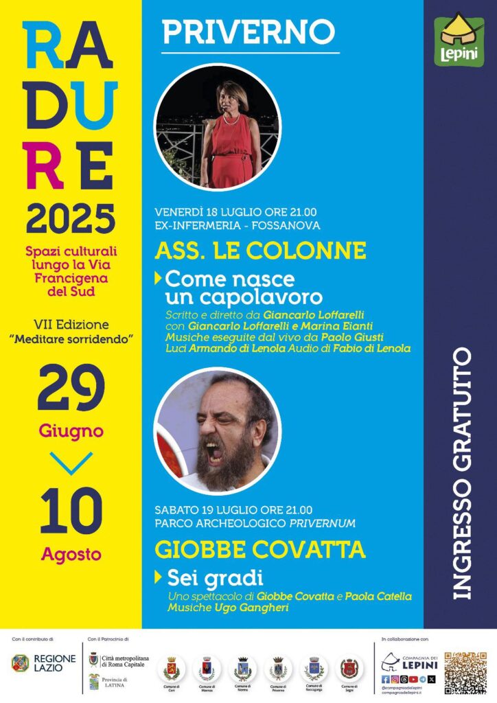 RADURE 2025 - "Meditare Sorridendo" - Priverno