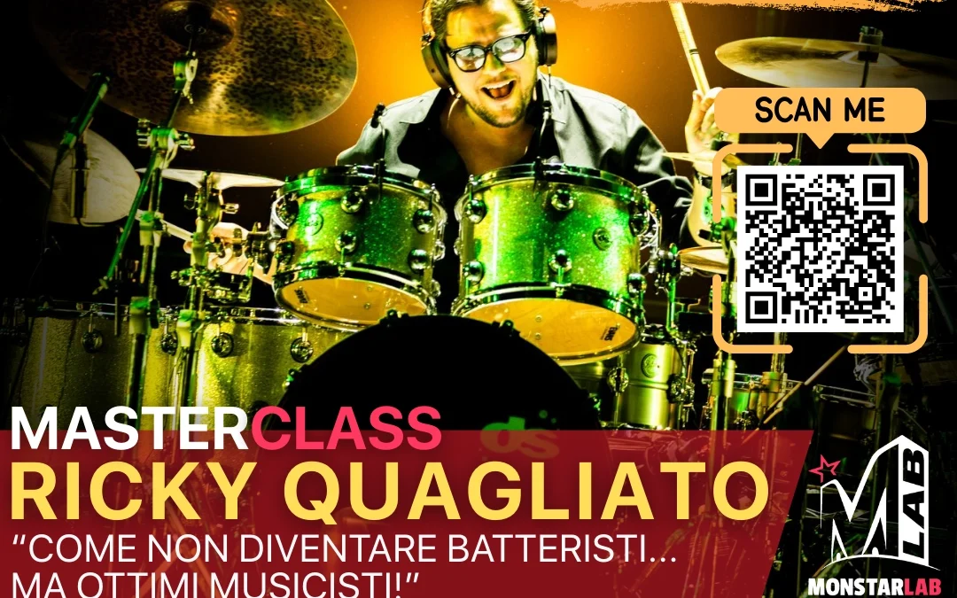 Ricky Quagliato Masterclass  2025 al MonstarLab